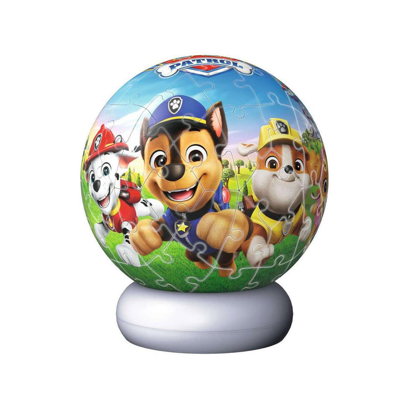 Afbeelding laden in galerijviewer, Ravensburger – paw patrol – 3d puzzle-ball nachtlicht – 73 stukjes