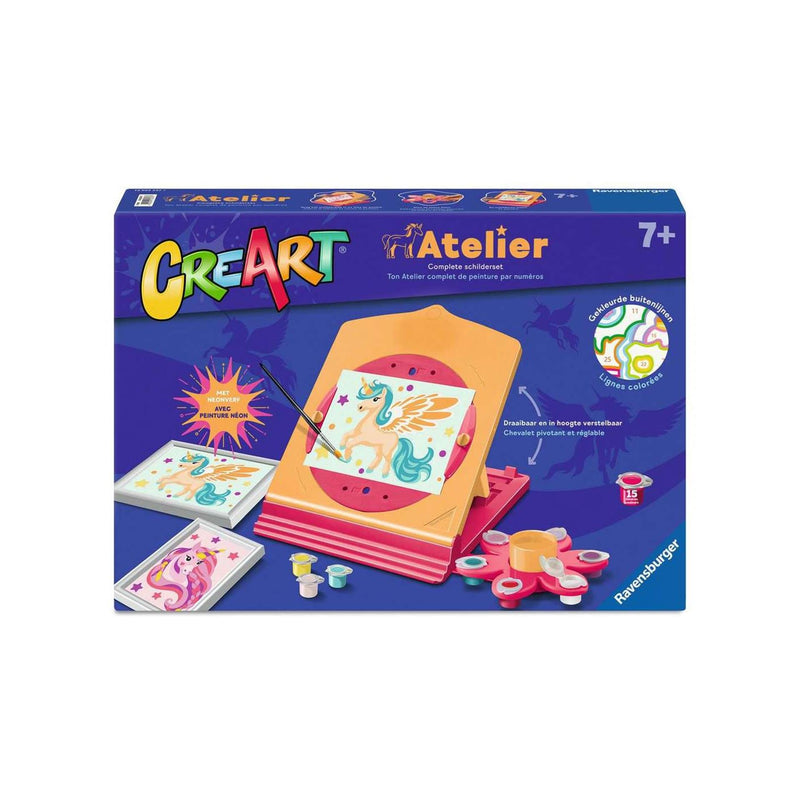 Afbeelding laden in galerijviewer, Ravensburger creart schilderen op nummer - atelier