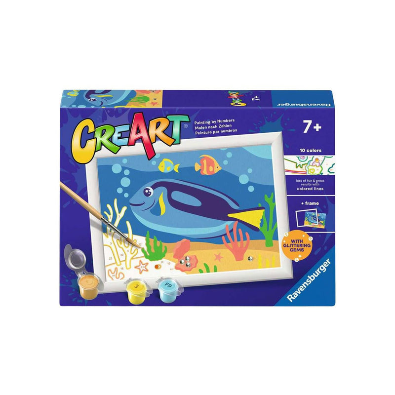 Afbeelding laden in galerijviewer, Ravensburger – creart: dorie fish – schilderen op nummer