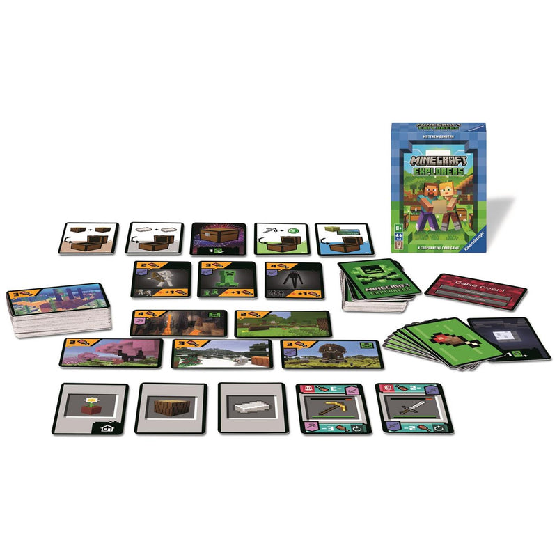 Afbeelding laden in galerijviewer, Ravensburger minecraft explorers kaartspel