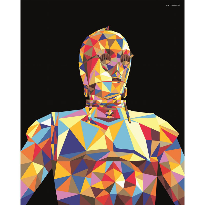 Afbeelding laden in galerijviewer, Ravensburger creart star wars c-3po - schilderen op nummer