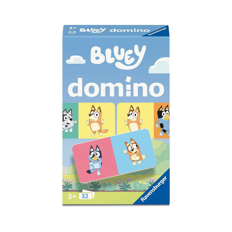 Afbeelding laden in galerijviewer, Ravensburger – bluey domino – pocketspel – vanaf 3 jaar