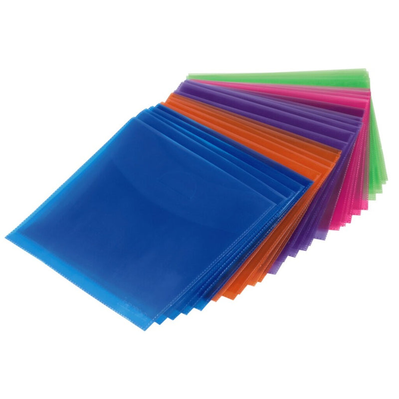 Afbeelding laden in galerijviewer, Hama cd dvd blu-ray pp sleeves 100-pack multi kleur