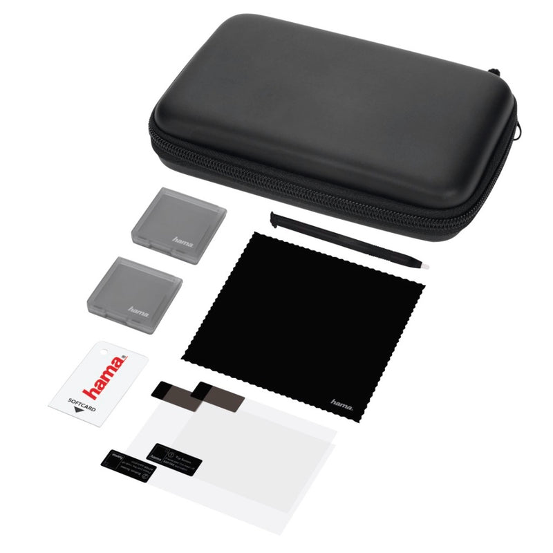 Afbeelding laden in galerijviewer, Hama 7-in-1 set met toebehoren basic voor nintendo 3ds xl zwart