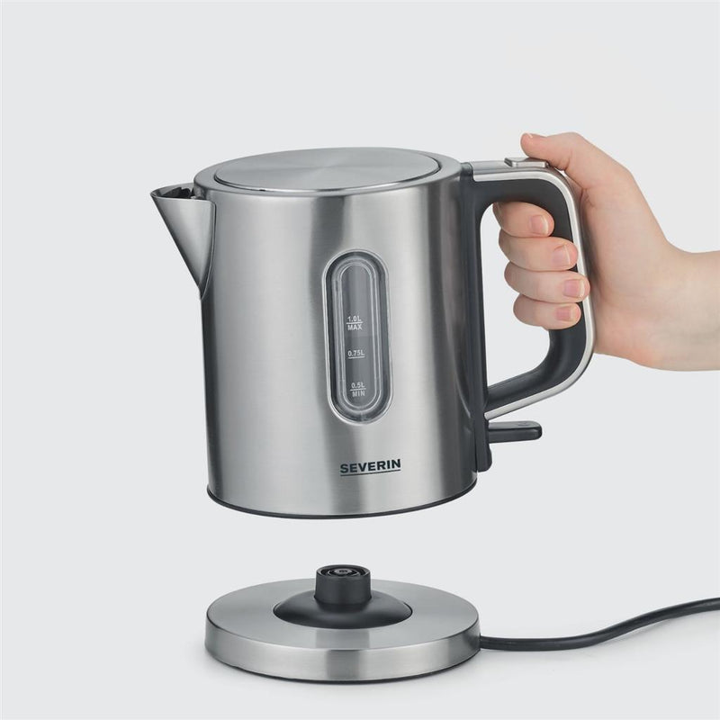 Afbeelding laden in galerijviewer, Severin wk3401 waterkoker 1l 2400w rvs