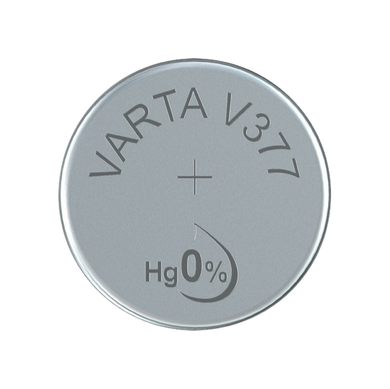 Afbeelding laden in galerijviewer, Varta v377 knoopcel batterij zilver