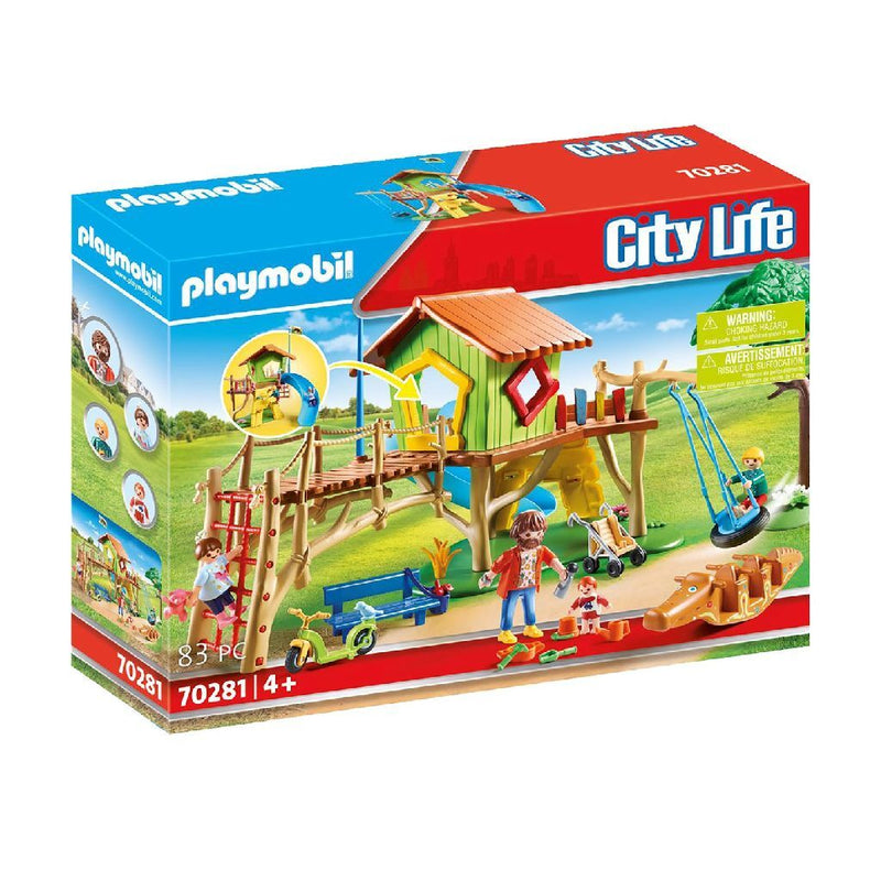 Afbeelding laden in galerijviewer, PLAYMOBIL City Life Avontuurlijke Speeltuin 70281