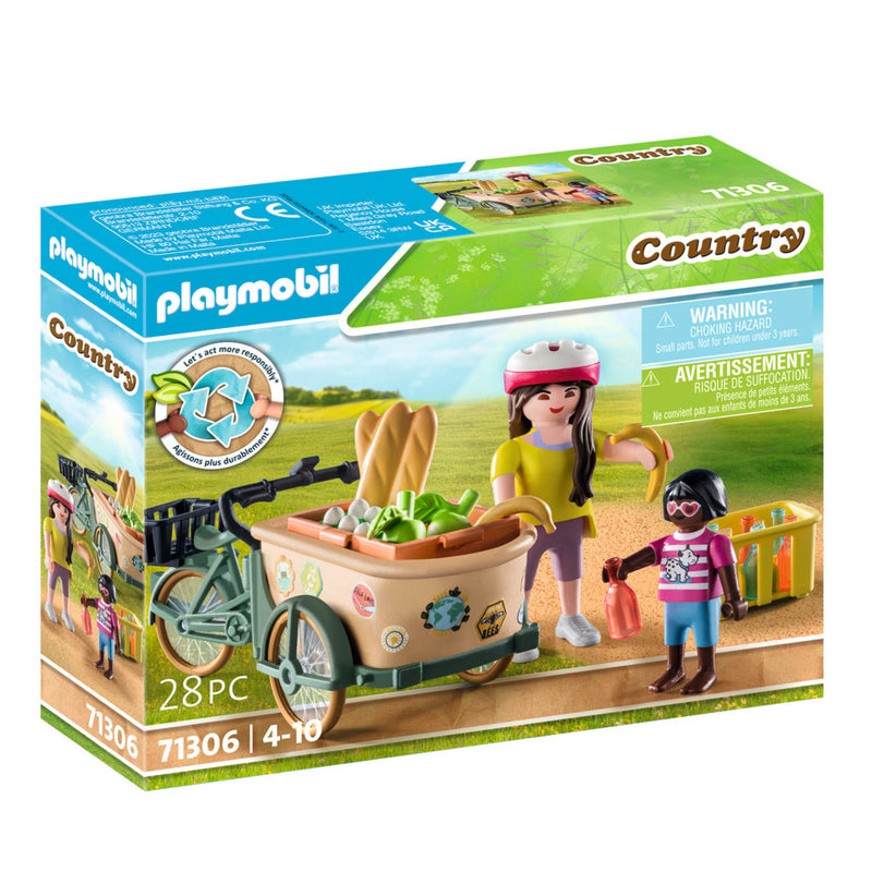 Afbeelding laden in galerijviewer, Playmobil Country Vrachtfiets 71306