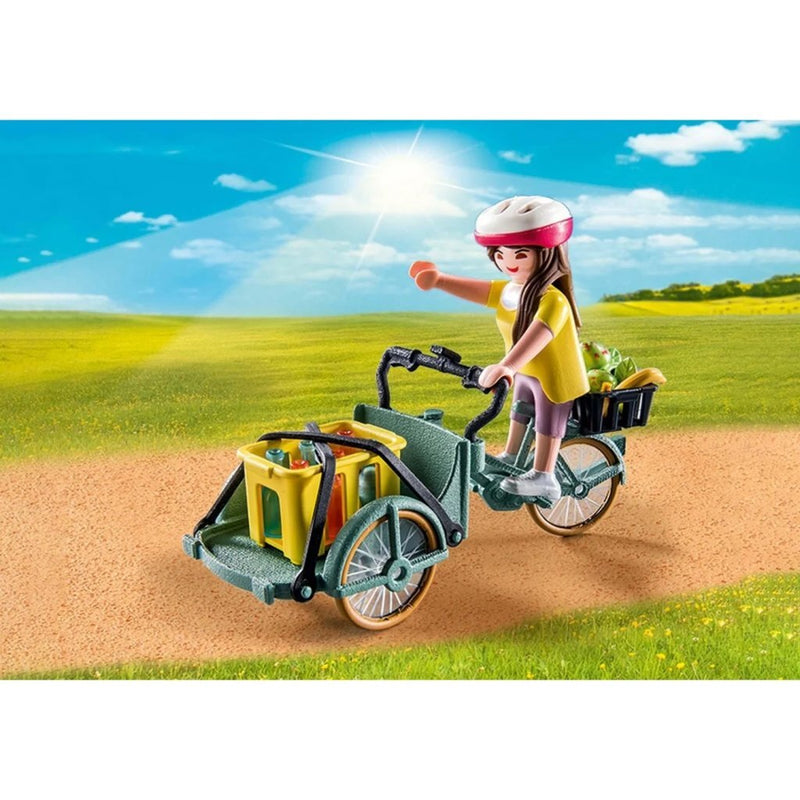 Afbeelding laden in galerijviewer, Playmobil Country Vrachtfiets 71306