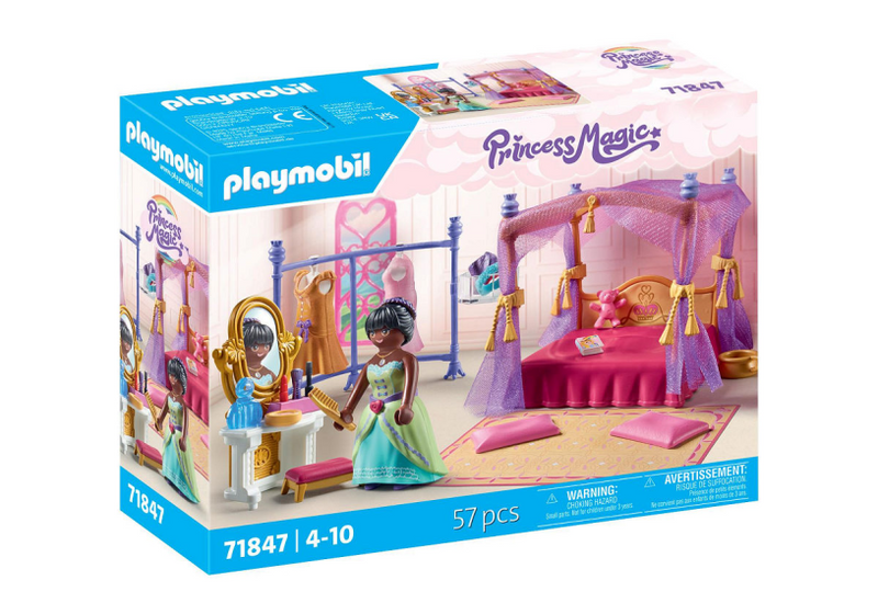Afbeelding laden in galerijviewer, Playmobil princess slaapkamer met kleedkamer