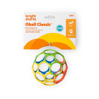 Afbeelding laden in galerijviewer, Oball classic babybal multicolor - - vanaf 0 maanden