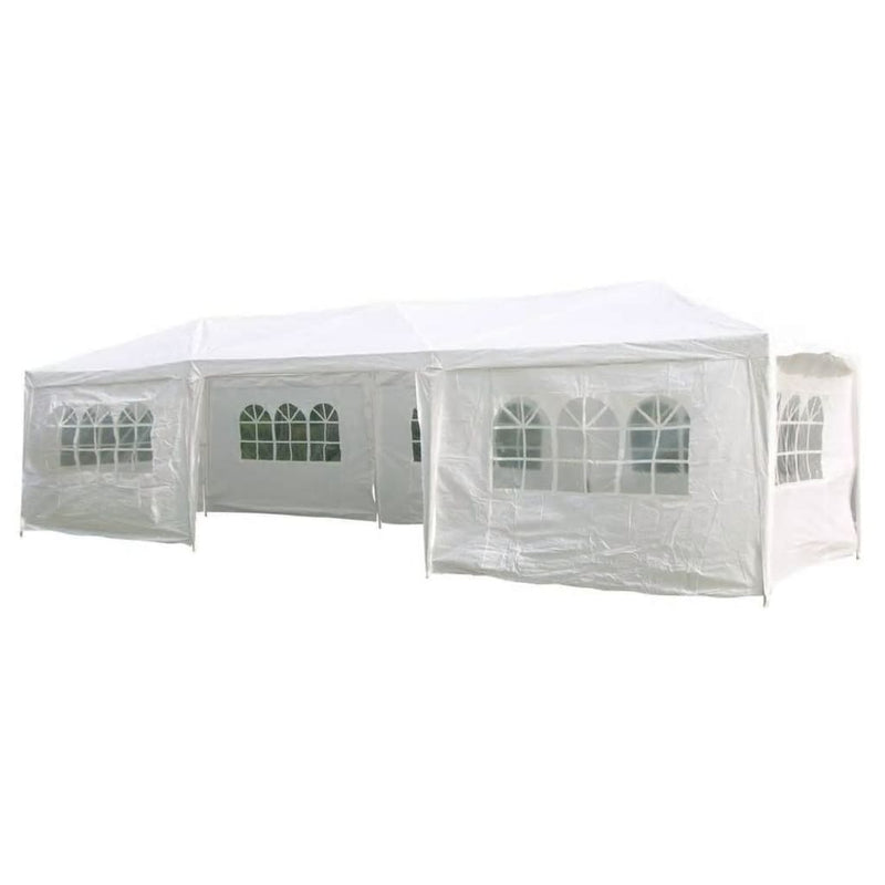 Afbeelding laden in galerijviewer, Hi partytent met zijwanden 3x9 m wit