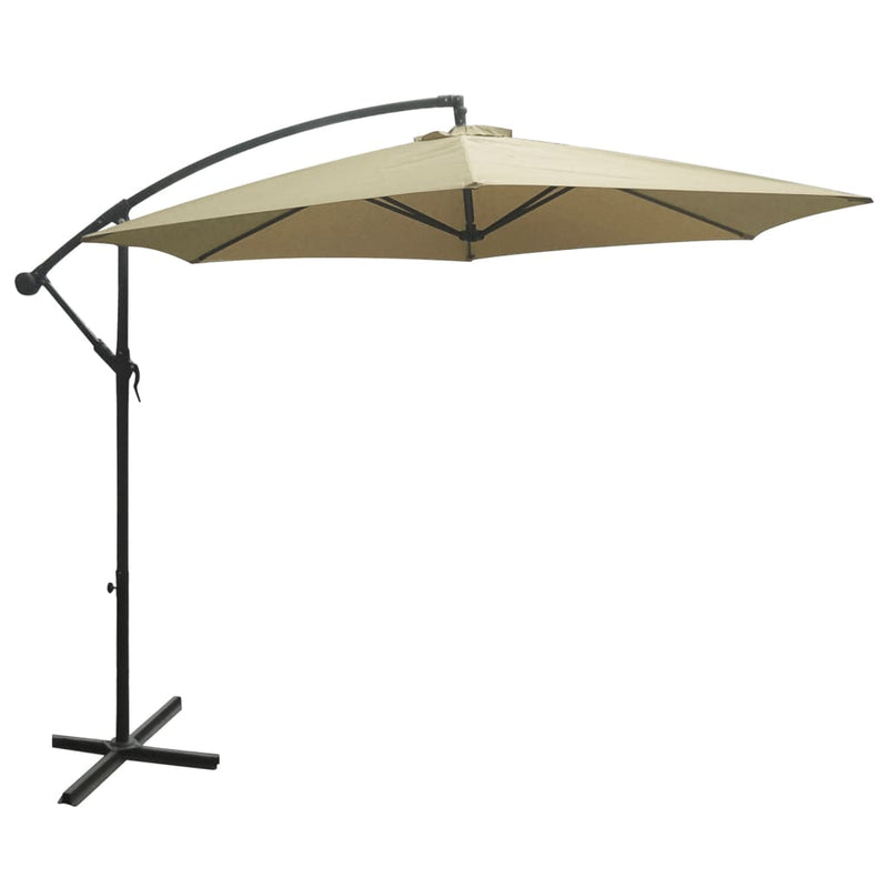 Afbeelding laden in galerijviewer, HI Hi Zweefparasol UV50+ 3 m beige