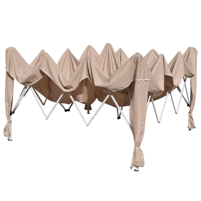 Afbeelding laden in galerijviewer, HI HI Partytent inklapbaar 3x3 m beige