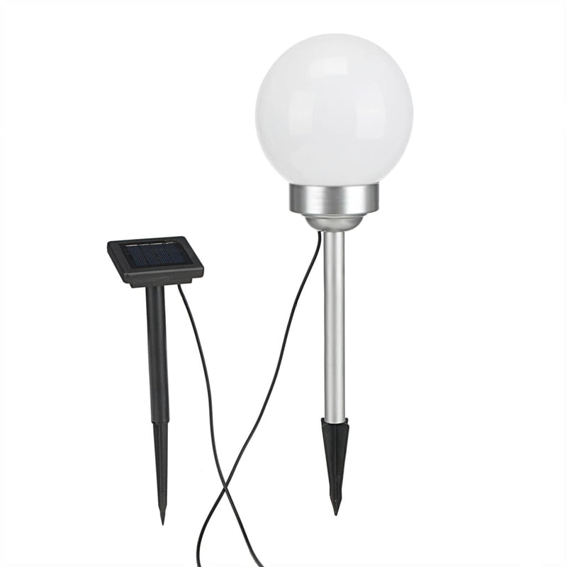 Afbeelding laden in galerijviewer, HI HI Tuinlicht LED bal roterend 20 cm
