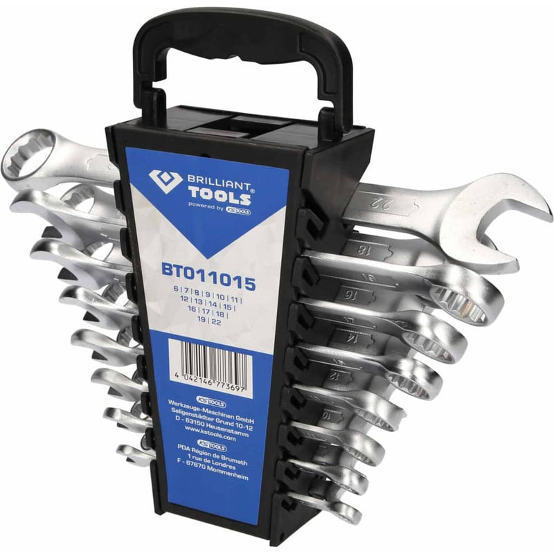 Afbeelding laden in galerijviewer, BRILLIANT TOOLS BRILLIANT TOOLS 15-delige Combinatiesleutelset