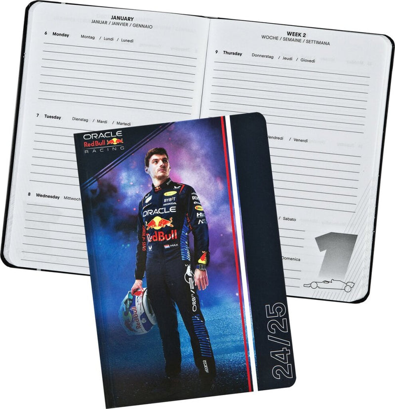 Afbeelding laden in galerijviewer, Merkloos sans marque undercover - max verstappen agenda - 2024-2025 - a5 formaat
