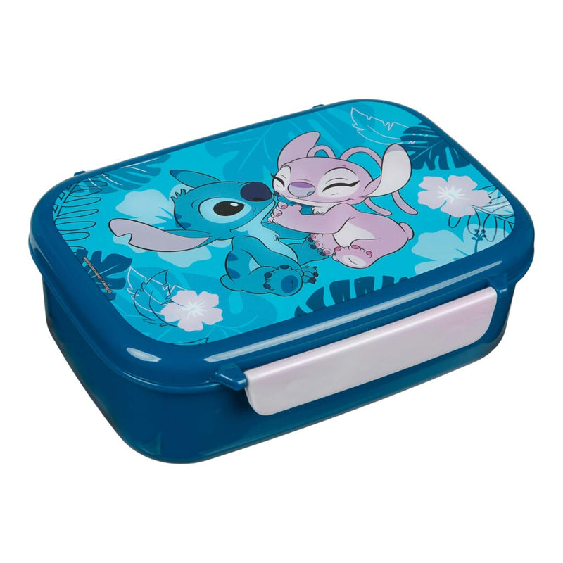 Afbeelding laden in galerijviewer, Van der meulen disney stitch lunch box blauw lila