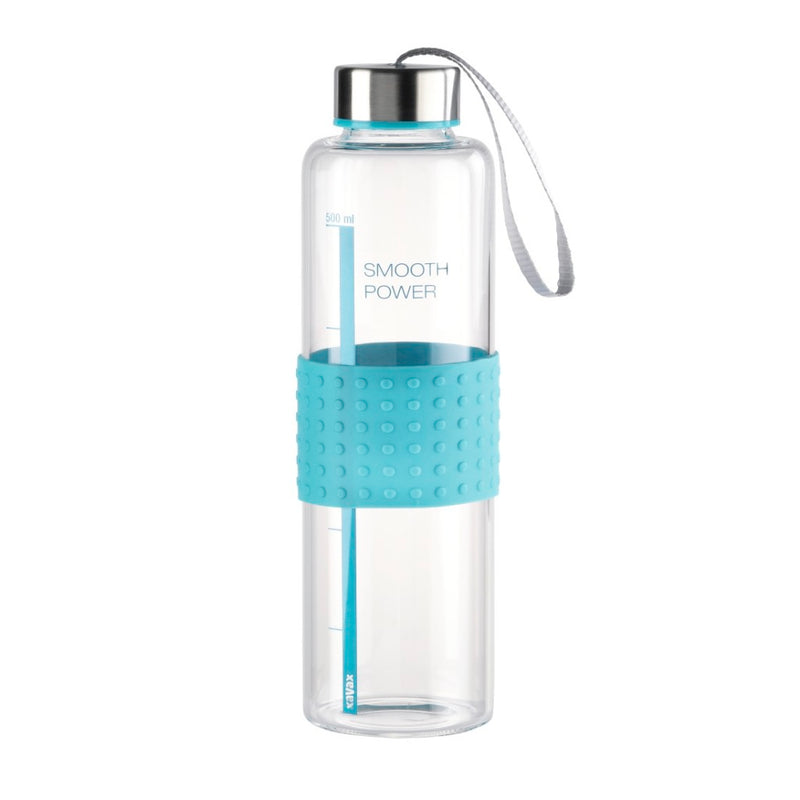 Afbeelding laden in galerijviewer, Xavax Xavax Glazen Drinkfles Smooth 0,5 L Turquoise