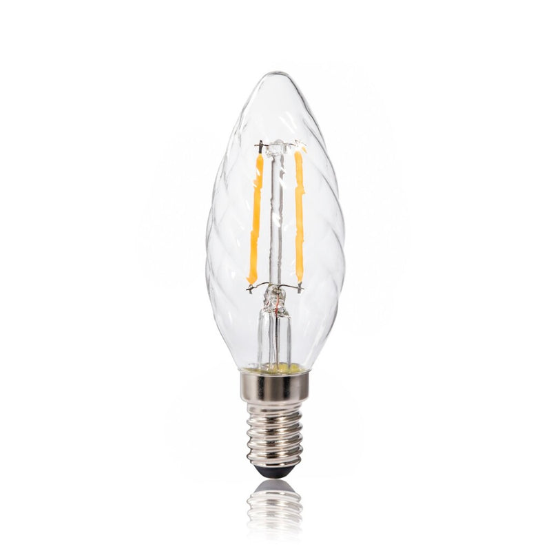 Afbeelding laden in galerijviewer, Xavax led-gloeidraad e14 250lm vervangt 25w kaarslamp warm wit
