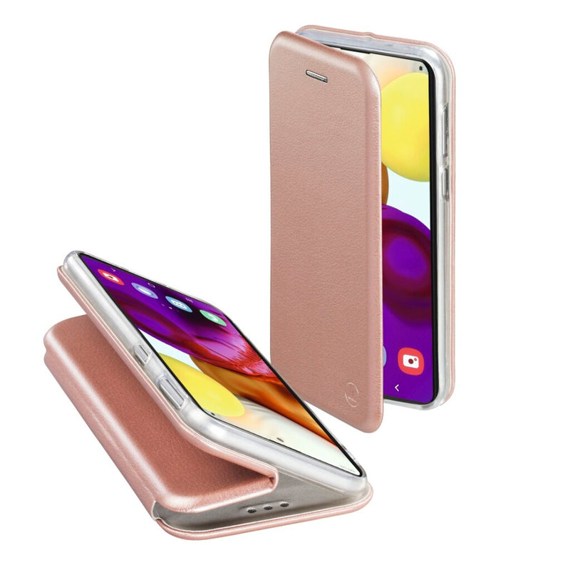 Afbeelding laden in galerijviewer, Hama booklet curve voor samsung galaxy a71 roségoud
