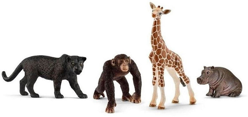 Afbeelding laden in galerijviewer, Schleich wild life 4-pack. 15x19 cm. 3+