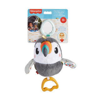 Afbeelding laden in galerijviewer, Fisher-price toekan hangend speelgoed met geluiden en beweging - babyspeelgoed