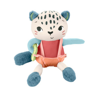 Afbeelding laden in galerijviewer, Fisher-price fisher price planet friends - sneeuwluipaard - knuffelpop