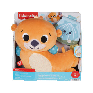 Afbeelding laden in galerijviewer, Fisher-price 2-in-1 schommelende otter - knuffel