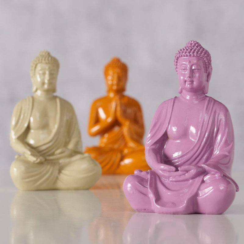 Afbeelding laden in galerijviewer, Boltze home figuur buddha 6,5x5x10cm 3 assorti
