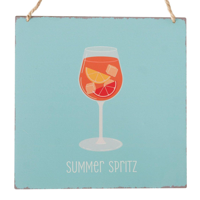 Afbeelding laden in galerijviewer, Boltze home wandbord summer spritz 20x20x0,5cm 3 assorti