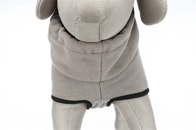 Afbeelding laden in galerijviewer, Trixie Hondenjas grenoble fleece grijs