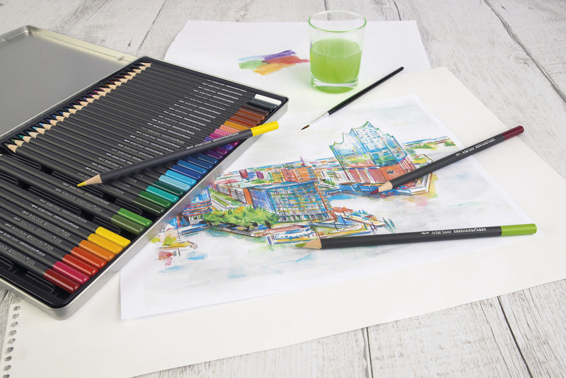 Afbeelding laden in galerijviewer, Eberhard faber aquarelpotlood - artist color - 36 stuks - metaaletui - ef-516036