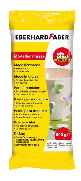 Afbeelding laden in galerijviewer, Eberhard faber ef-570301 efaplast classic boetseermateriaal 500gr. wit
