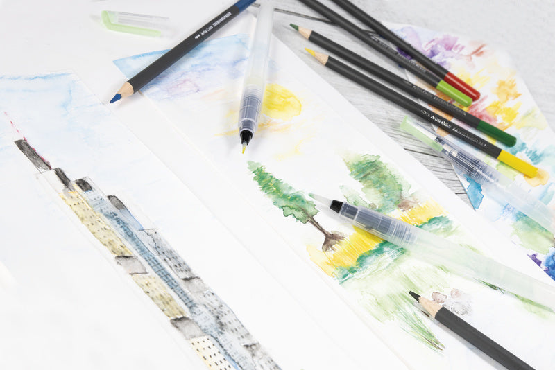 Afbeelding laden in galerijviewer, Eberhard faber ef-579925 waterpenseel set 3 maten s, m, l
