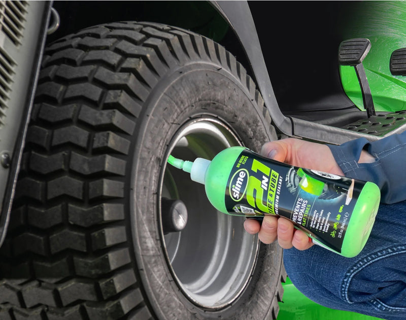 Afbeelding laden in galerijviewer, Slime 2-in-1 banden binnenbanden anti-lek middel 946 ml
