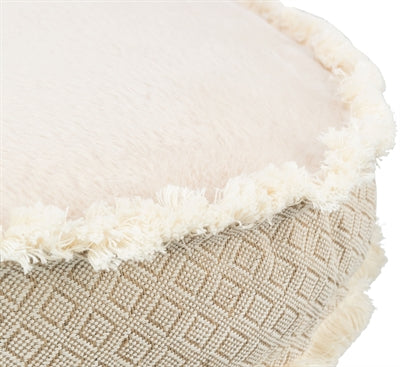 Afbeelding laden in galerijviewer, Trixie Hondenkussen boho ovaal beige
