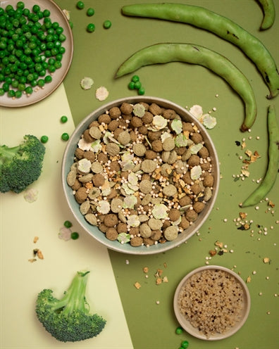 Afbeelding laden in galerijviewer, Pawr Plantaardig green glory broccoli erwten courgette quinoa