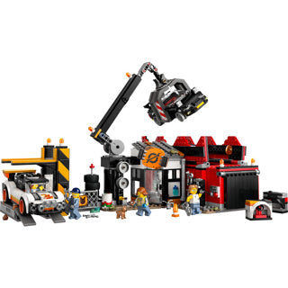 Afbeelding laden in galerijviewer, Lego 60472 my city schroothoop met auto's