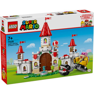 Afbeelding laden in galerijviewer, Lego super mario 71435 gevecht met roy bij peach' kasteel