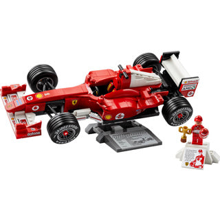 Afbeelding laden in galerijviewer, Lego icons ferrari f2004 en michael schumacher - 11375