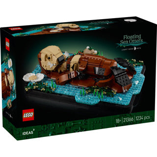 Afbeelding laden in galerijviewer, Lego ideas drijvende zeeotters - 21366