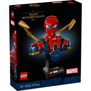 Afbeelding laden in galerijviewer, Lego super heroes 76326 iron spider-man buste