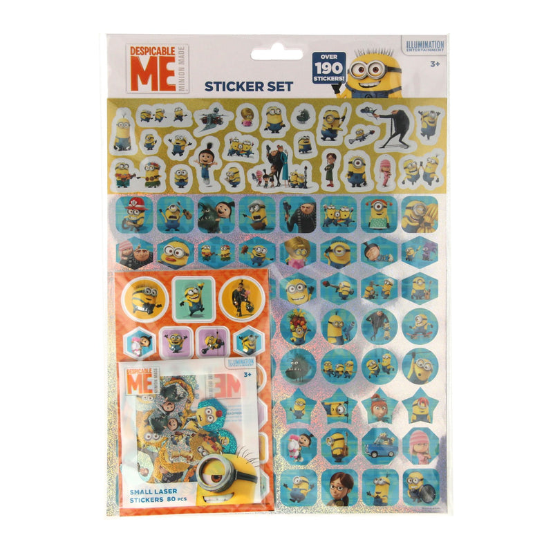 Afbeelding laden in galerijviewer, Pic stickerset minions, 190dlg.