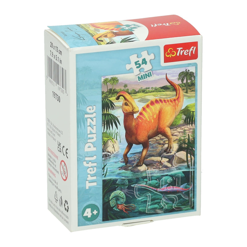 Afbeelding laden in galerijviewer, Mini puzzel amazing dino, 54st.