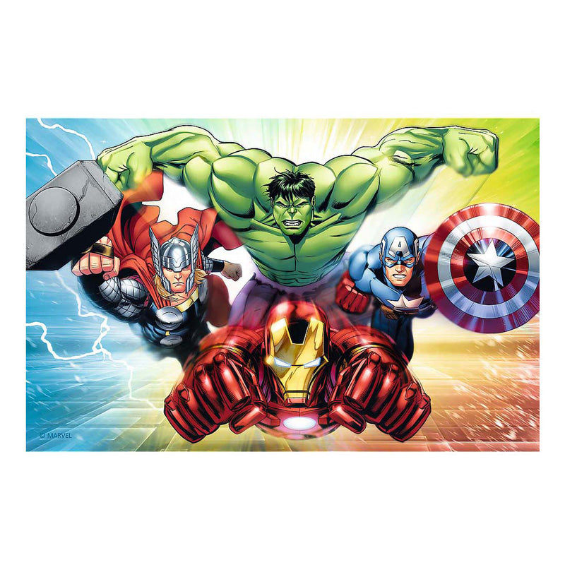 Afbeelding laden in galerijviewer, Mini puzzel avengers - 54st.
