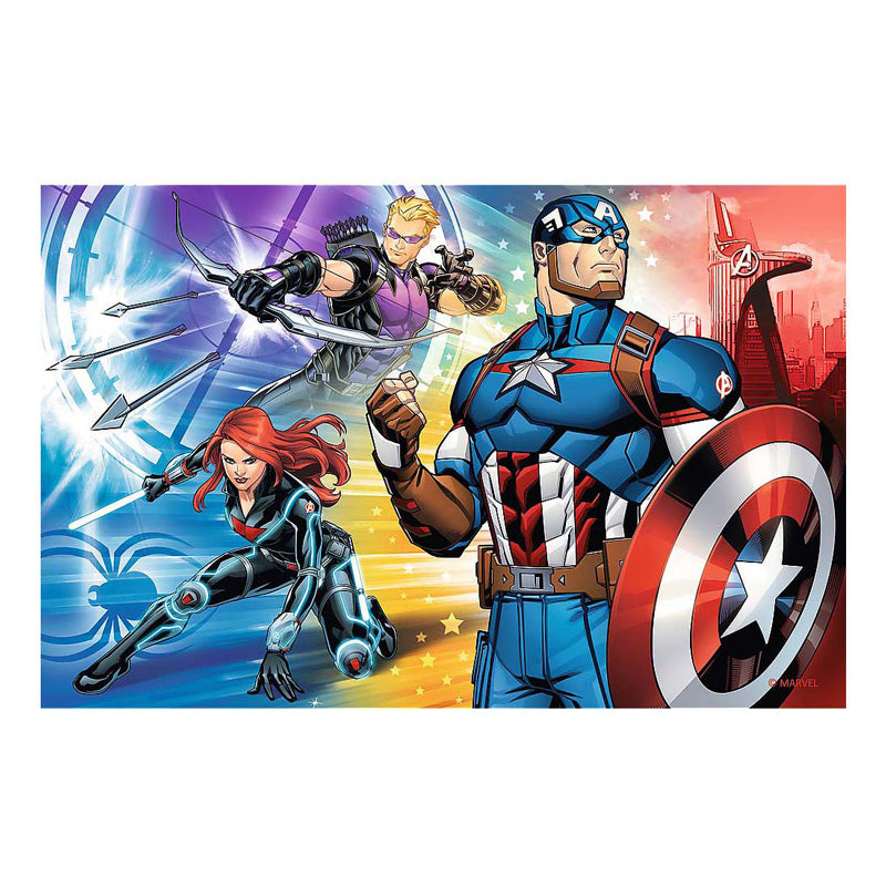 Afbeelding laden in galerijviewer, Mini puzzel avengers - 54st.