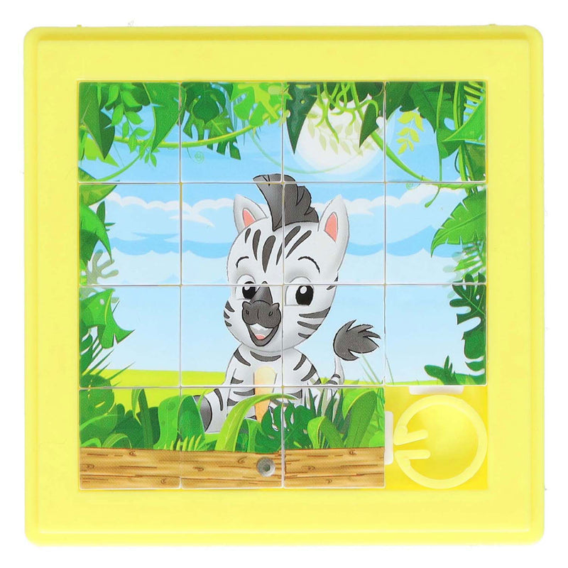 Afbeelding laden in galerijviewer, Schuifpuzzel dier - 8x8cm