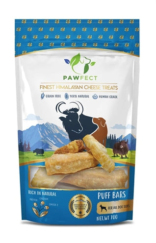 Afbeelding laden in galerijviewer, Pawfect Chew yak kaas puff bars