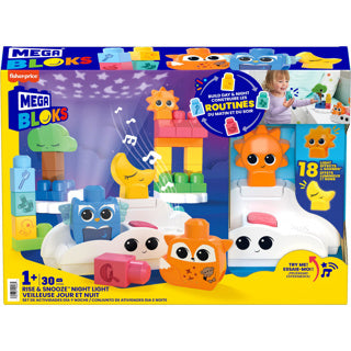 Afbeelding laden in galerijviewer, Fisher price mega blocks rise snooze night light
